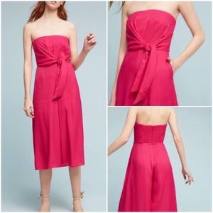 Maeve “Brin” jumpsuit in Magenta Size 4 petite